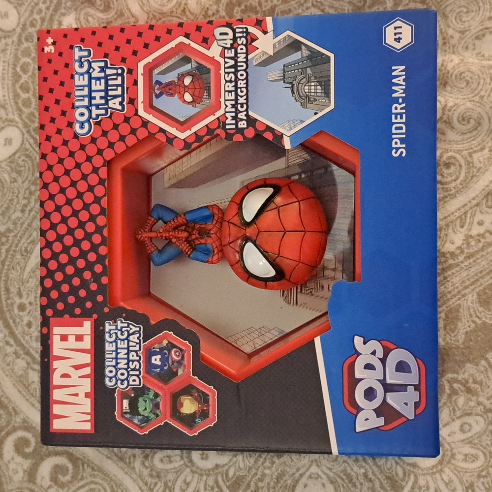 Marvel Pods 4D Spiderman toy
